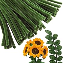 モールフラワー モールで作ったモールフラワーは、お部屋に彩りを与えてくれます